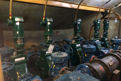 JWC Grinders In The Sludge Storage Bldg - NYC-DEP Wards Island WWTP